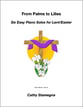 From Palms to Lilies (Six Easy Piano Solos for Lent and Easter) piano sheet music cover